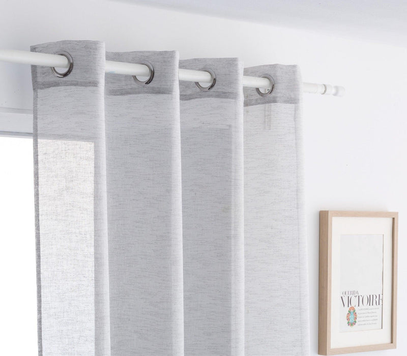 Eiffel Textile Antilo Cortina Confeccionada Ojales Ollaos Modelo Noelia