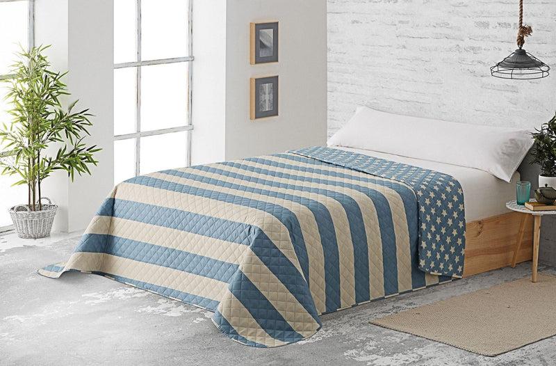 Eiffel Textile Colcha Bouti Estampada Acolchada Estrellas