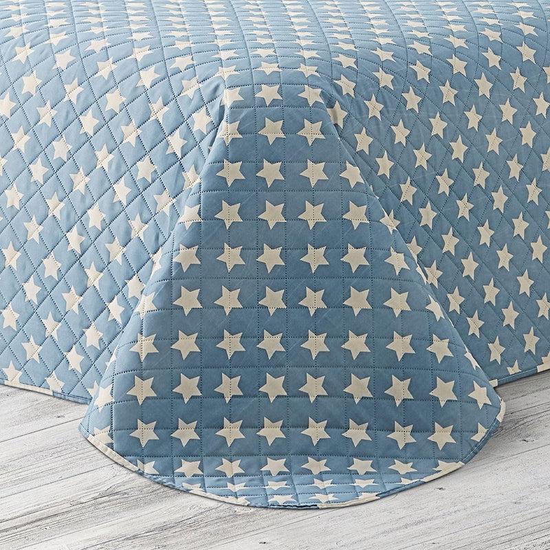 Eiffel Textile Colcha Bouti Estampada Acolchada Estrellas