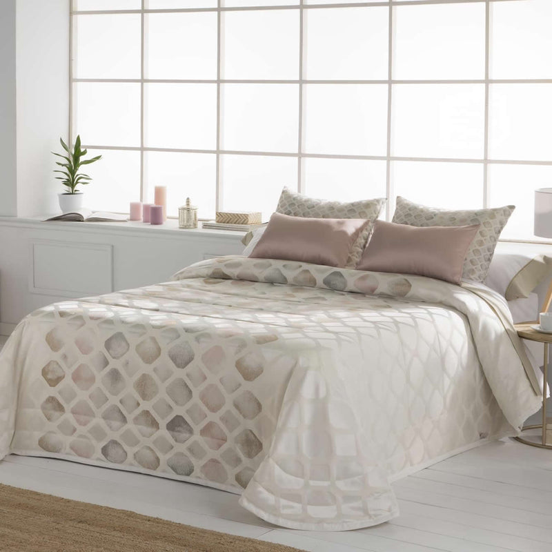 Eiffel textile Colcha Bouti Estampada Jacquard. Modelo Yara