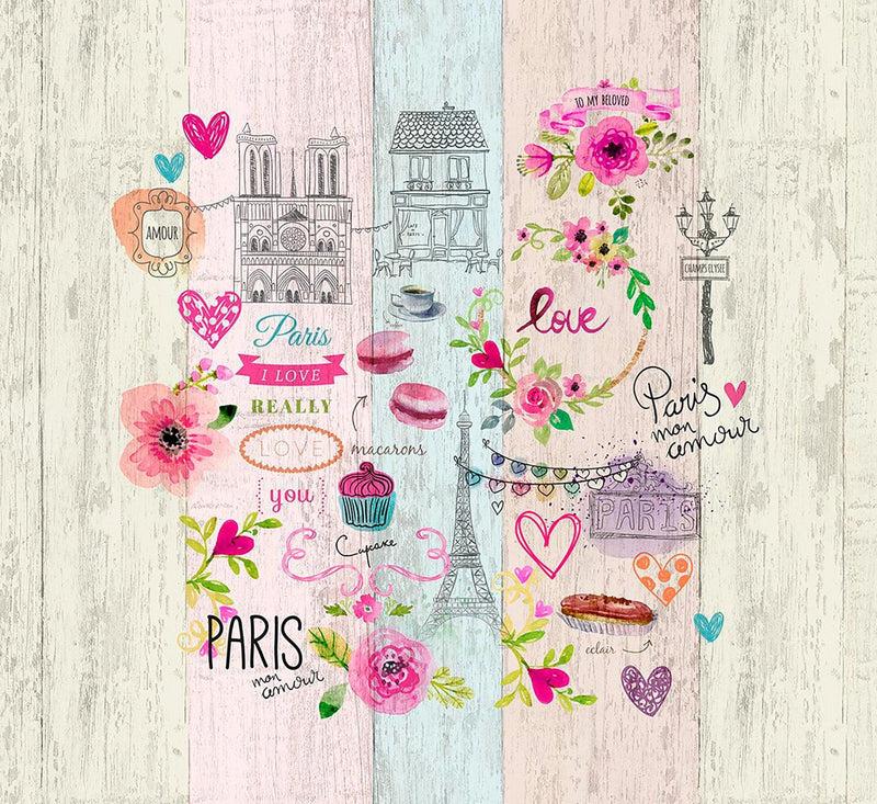 Eiffel Textile Colcha Bouti Estampada. Modelo Cookie