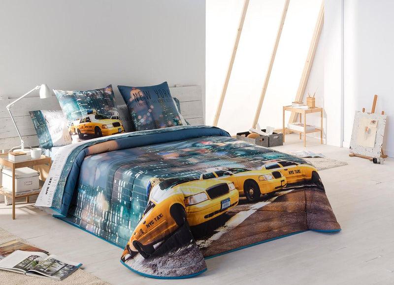 Eiffel Textile Colcha Bouti Estampada. Modelo Manhattan