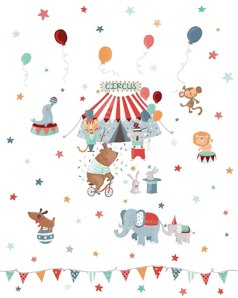 Eiffel Textile Colcha Bouti Infantil Estampada. Modelo Circus