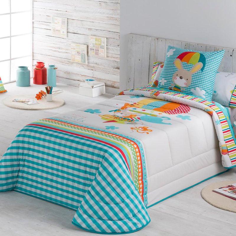 Eiffel textile Colcha Bouti Infantil Estampada. Modelo Globus