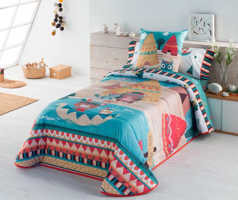 Eiffel Textile Colcha Bouti Infantil Estampada. Modelo Indi