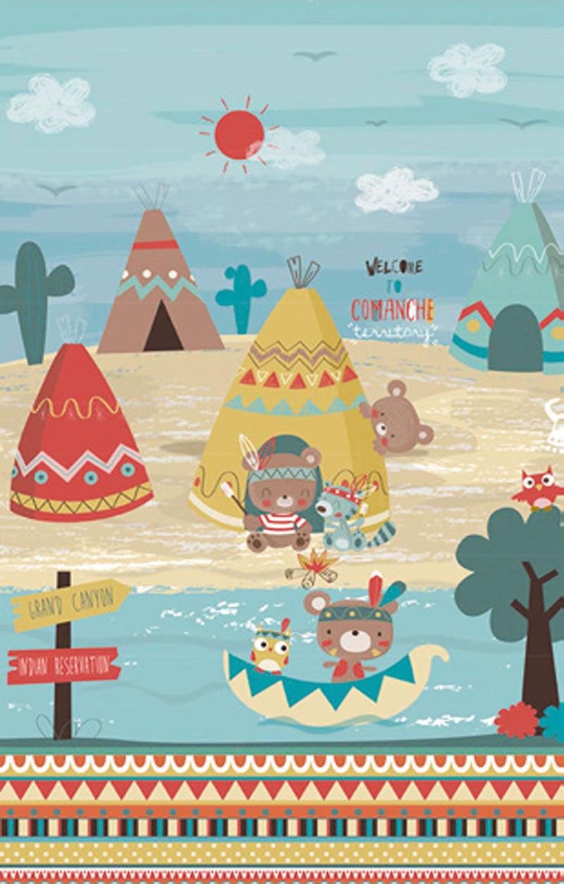 Eiffel Textile Colcha Bouti Infantil Estampada. Modelo Indi