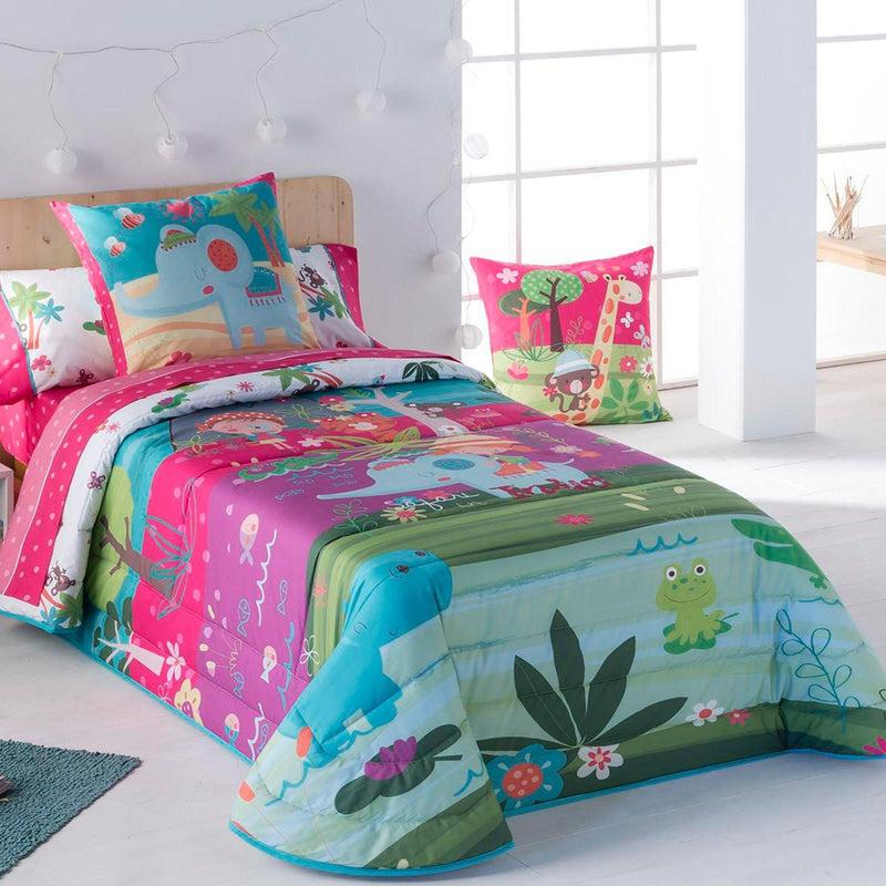 Eiffel textile Colcha Bouti Infantil Estampada. Modelo Thai