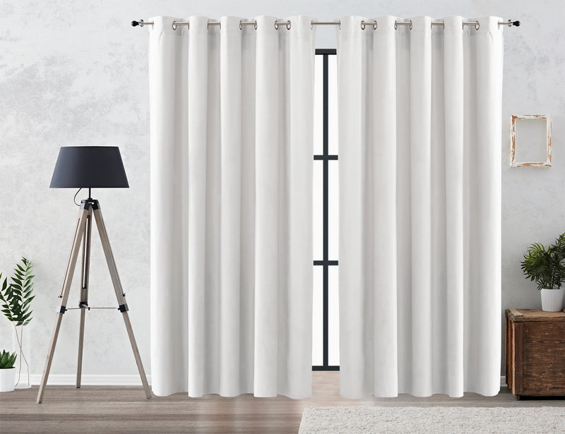 Eiffel textile Cortina Efecto Aterciopelado Oscurante Lisa Ollaos Ojales