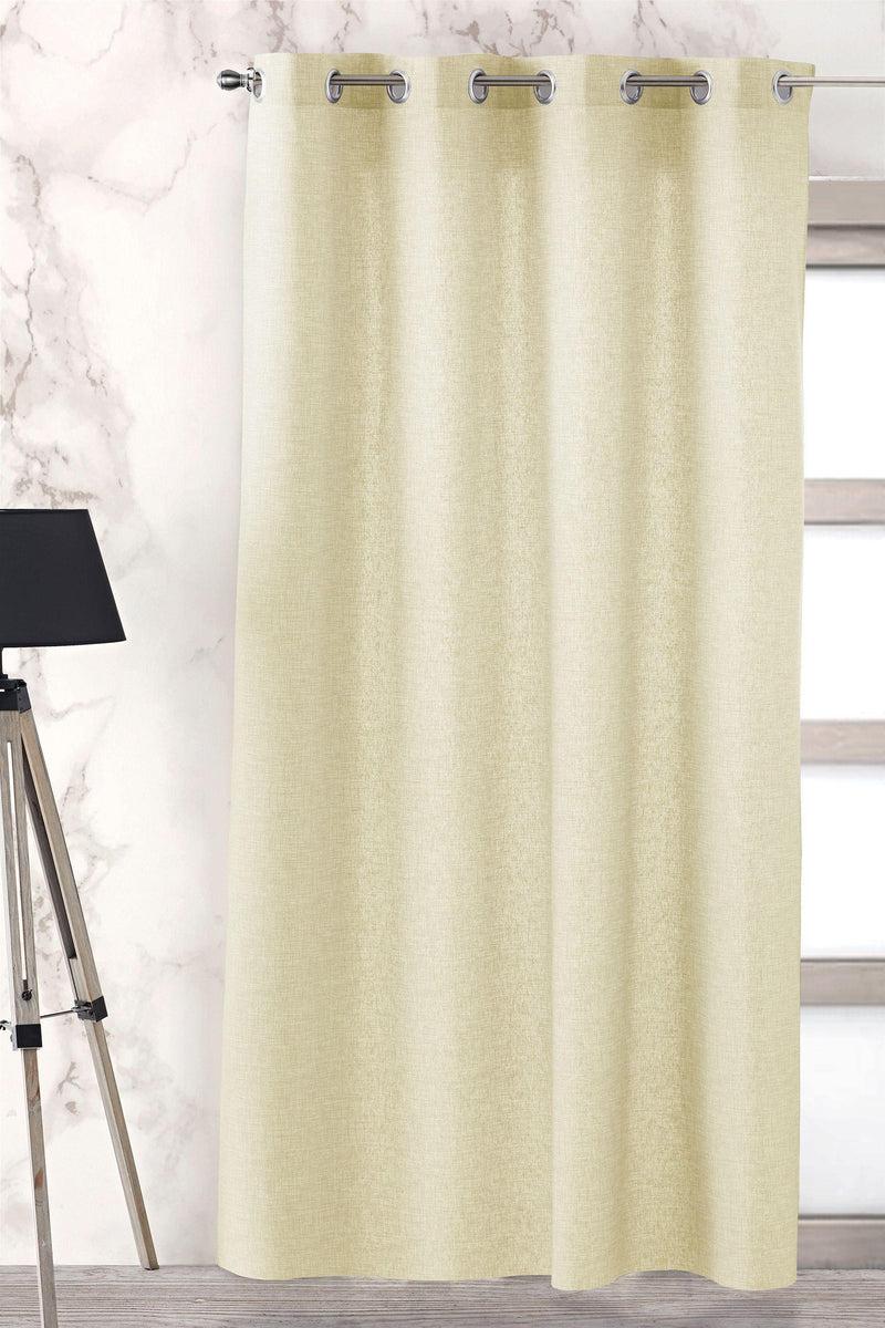 Eiffel Textile Cortina Jaspeada Lisa Translucida 150x260 Cm Ollaos Ojales