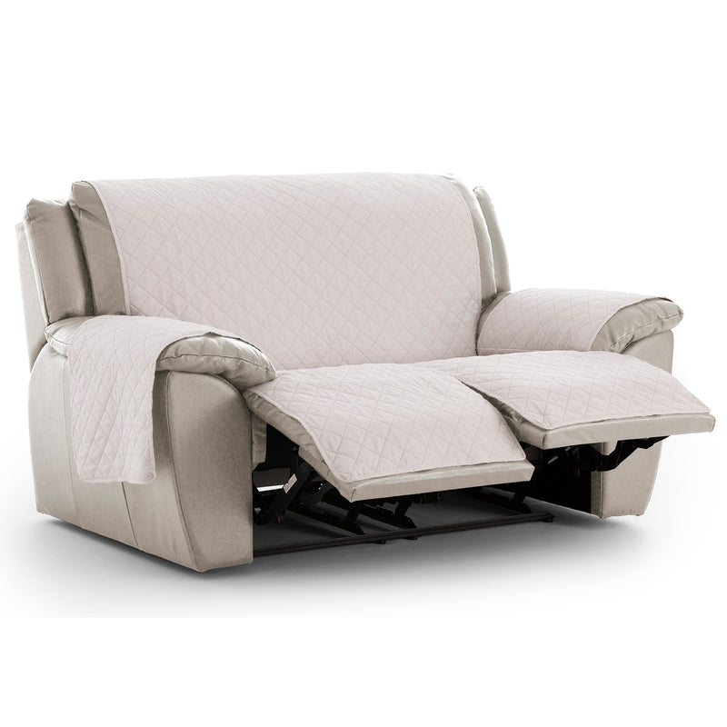 Eiffel Textile Cubre Sofá Relax Reclinable Acolchado Antideslizante Atenea Rombos (2 Asientos)