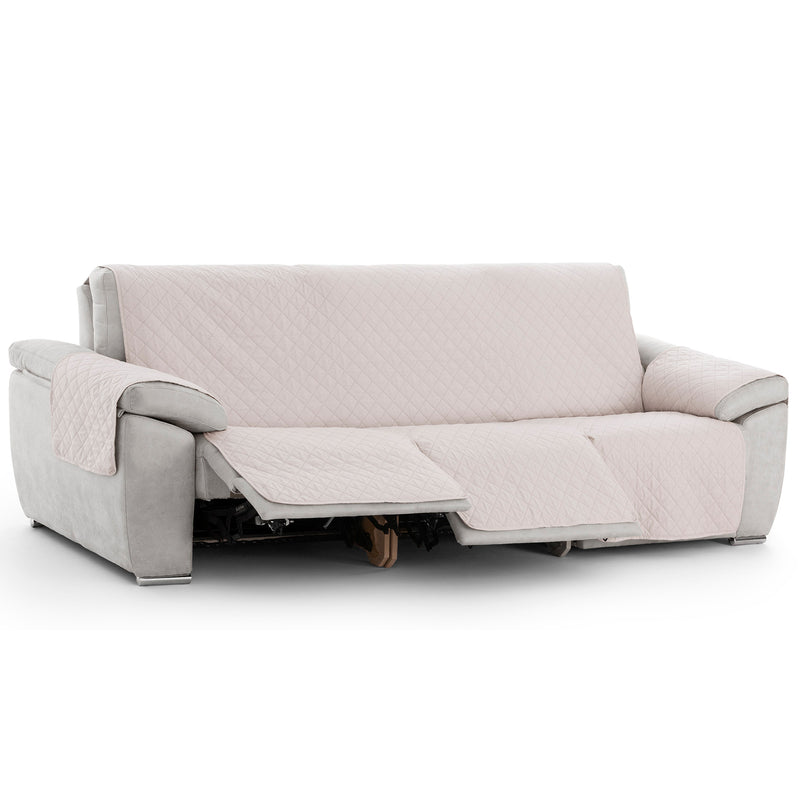 Eiffel Textile Cubre Sofá Relax Reclinable Acolchado Antideslizante Atenea Rombos (3 Asientos)