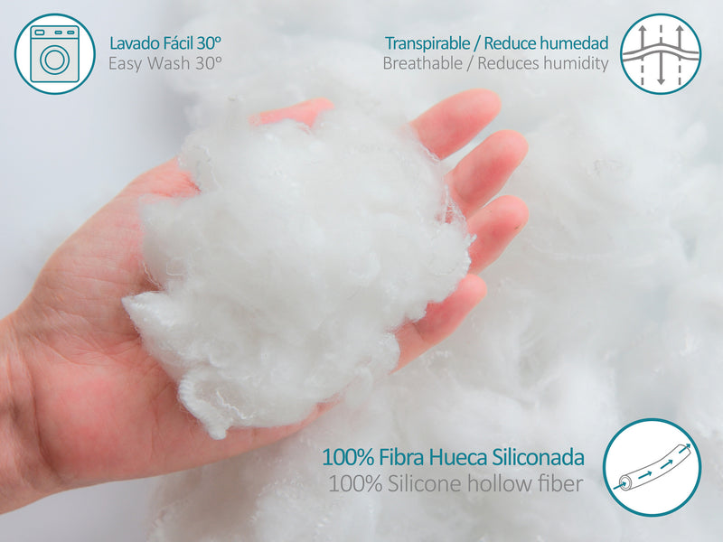 Eiffel Textile Almohada Microfibra Y Fibra Hueca