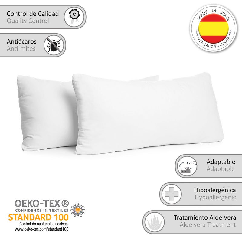 Eiffel Textile Almohada Microfibra Y Fibra Hueca