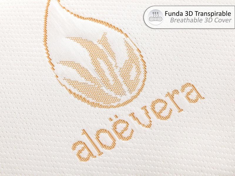 Eiffel Textile Almohada Viscoelástica Compacta