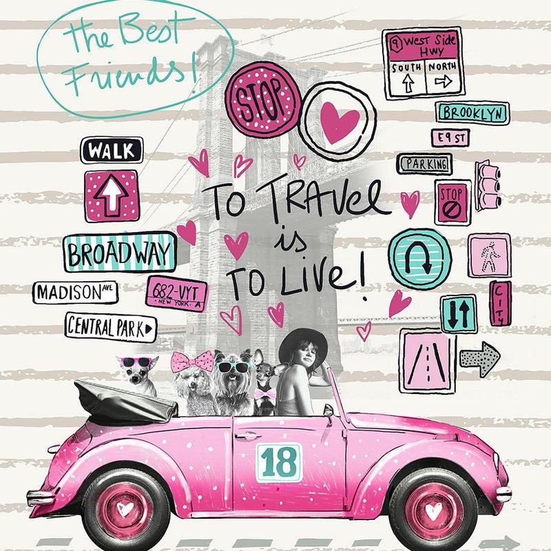 Eiffel Textile Colcha Bouti Estampada. Modelo Candy