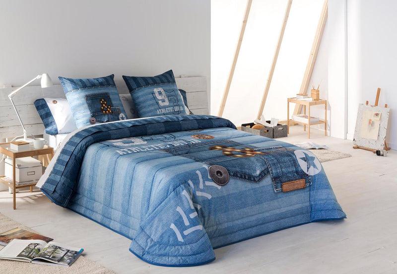 Eiffel Textile Colcha Bouti Estampada. Modelo Jeans