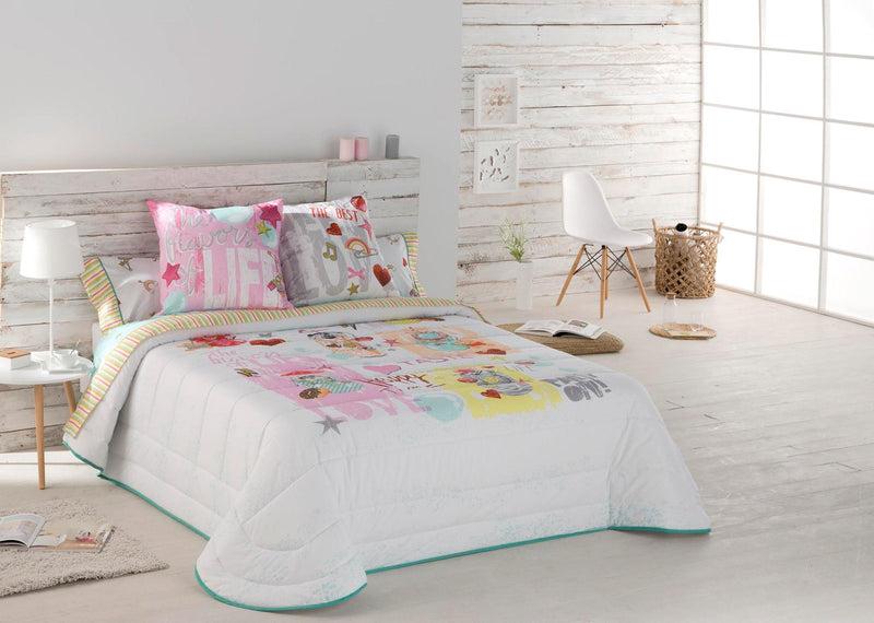 Eiffel Textile Colcha Bouti Estampada. Modelo Party