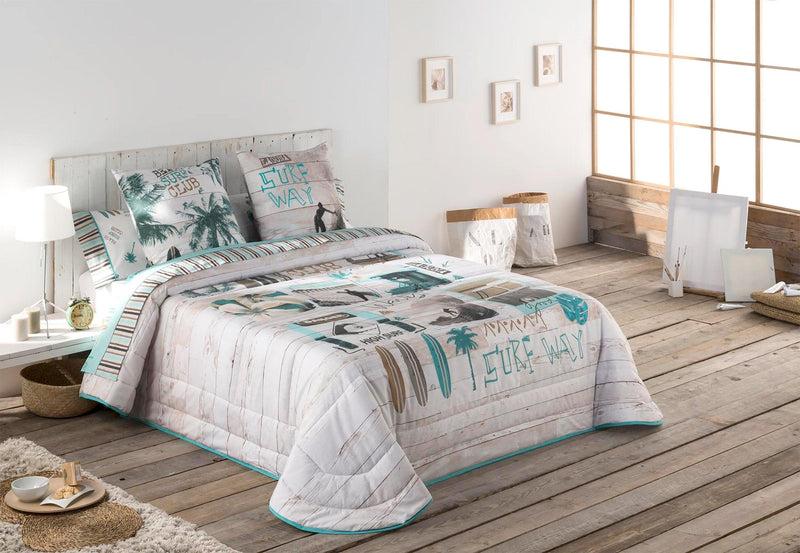 Eiffel Textile Colcha Bouti Estampada. Modelo Surf