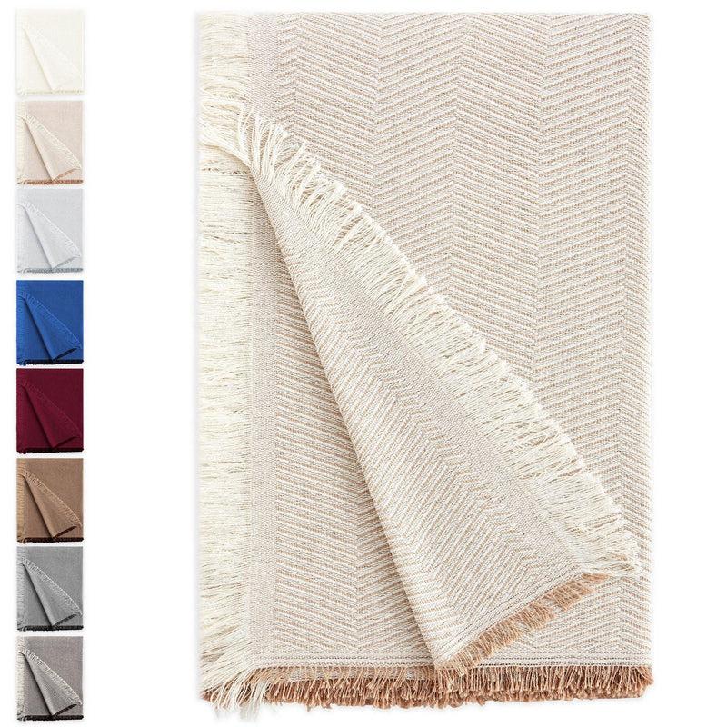 Eiffel textile Plaid Multiusos Espiga. Sofá y Cama