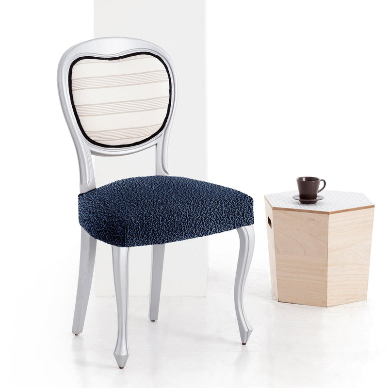 Eiffel Textile Funda De Silla Bielástica Pack 6 Unidades Modelo Roc Azul