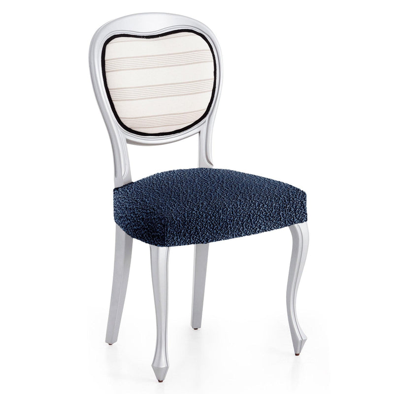 Eiffel textile Funda de Silla Bielástica Pack 6 Unidades Modelo Roc Azul