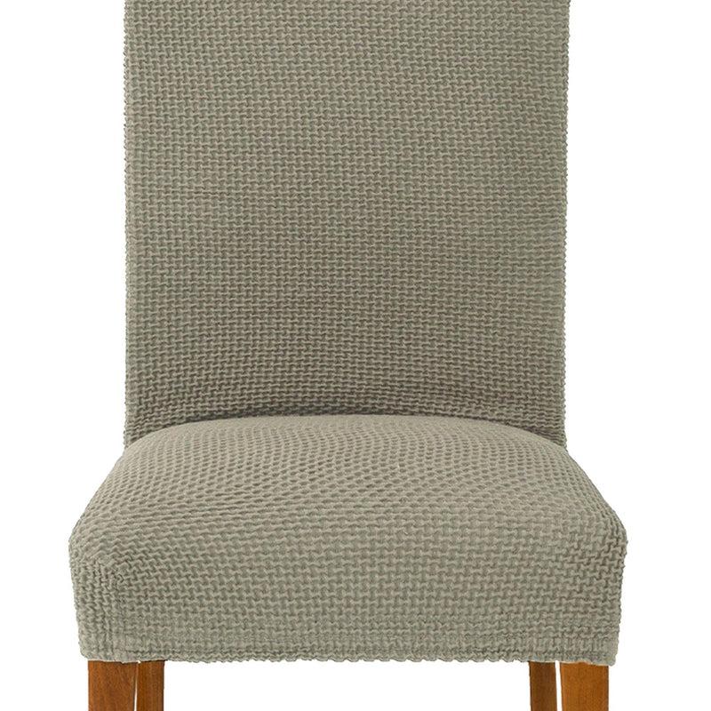 Eiffel Textile Funda De Silla Con Respaldo Bielástica Pack 2 Unidades Modelo Cora Lino