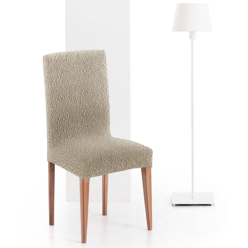 Eiffel Textile Funda De Silla Con Respaldo Bielástica Pack 2 Unidades Modelo Roc Lino