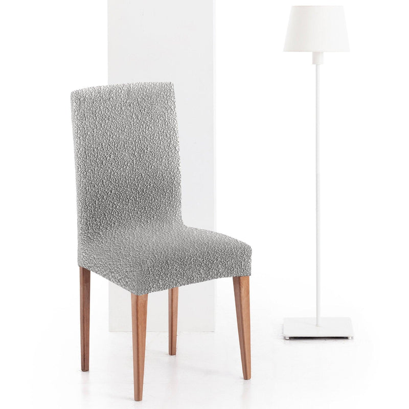 Eiffel Textile Funda De Silla Con Respaldo Bielástica Pack 2 Unidades Modelo Roc Gris