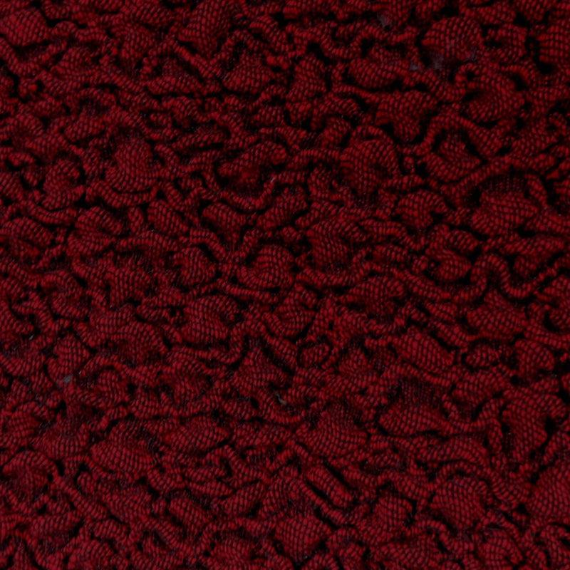 Eiffel Textile Funda De Silla Con Respaldo Bielástica Pack 2 Unidades Modelo Roc Granate