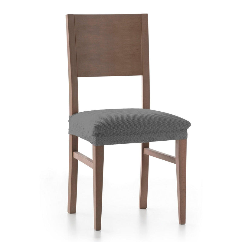 Eiffel textile Funda de Silla Elástica Gris Pack 2 Unidades Modelo Rennes