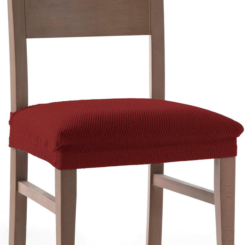 Eiffel Textile Funda De Silla Elástica Rojo Pack 2 Unidades Modelo Rennes