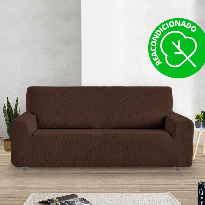 Eiffel textile Funda Sofá Elástica Rústica 2 Plazas ( 130 - 180 cm ) (REACONDICIONADO A+) Marron