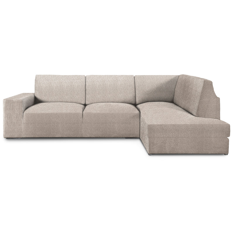 Eiffel Textile Funda Sofá Para Chaise Longue Con Respaldo/Rinconera Bielástica Roc