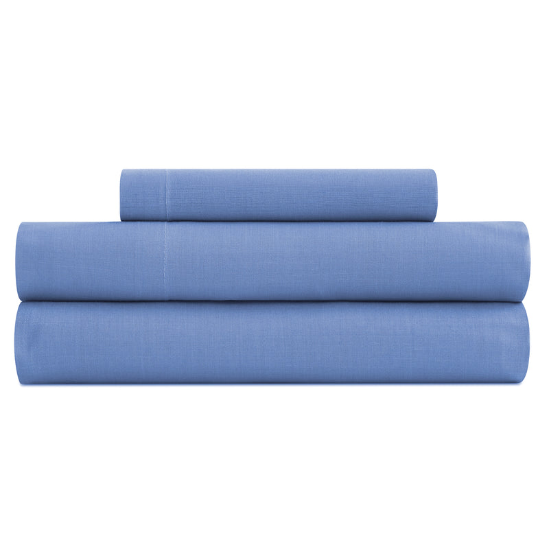 Eiffel Textile Juego De Sabanas Liso 50% Algodón 50% Poliéster. Rainbow