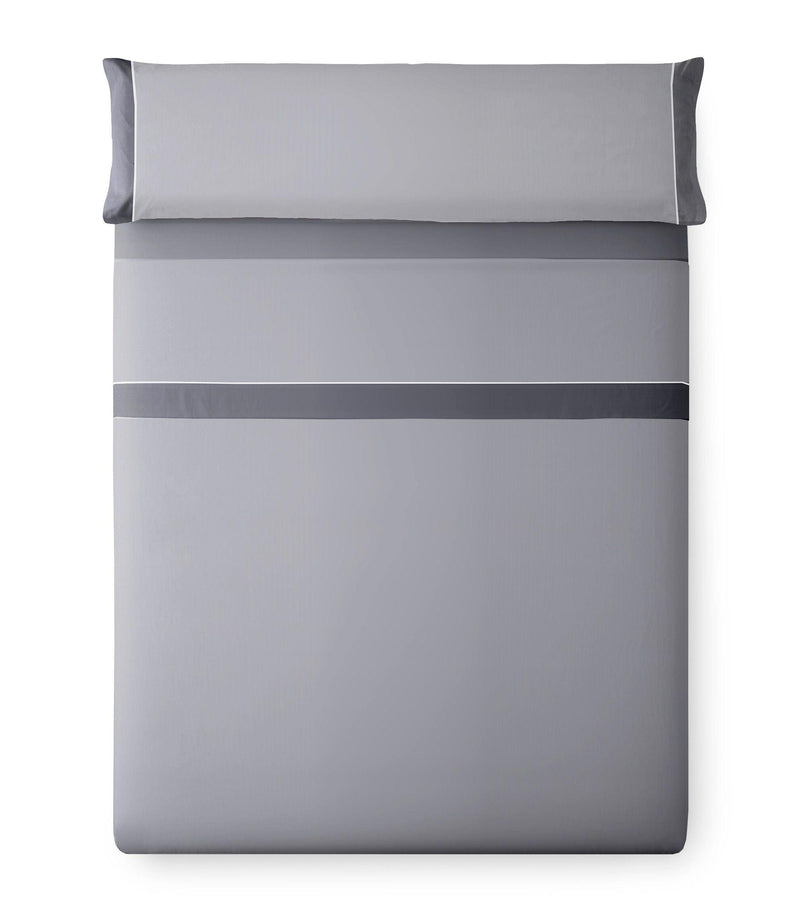 Eiffel Textile Juego De Sabanas Liso Bicolor 100% Poliester