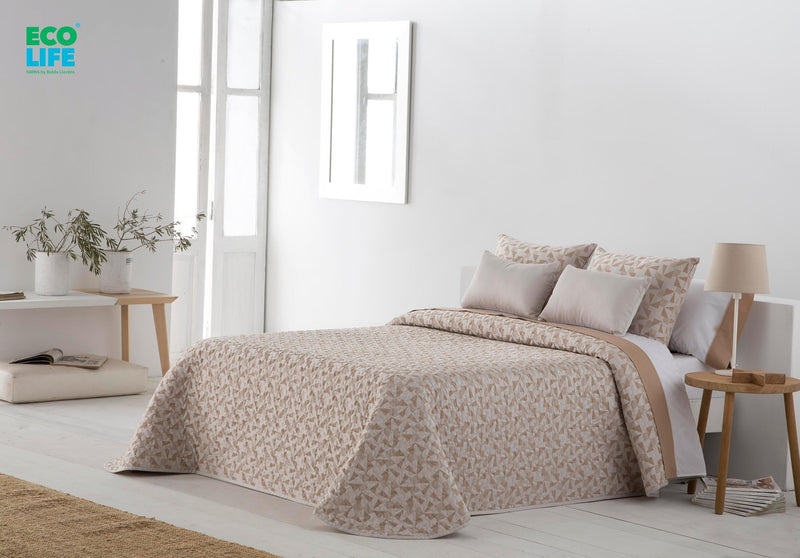 Eiffel Textile JVR Colcha Bouti Estampada Modelo Abstract