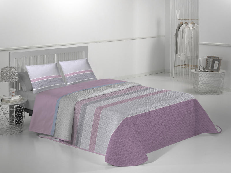 Eiffel Textile JVR Colcha Bouti Estampada Modelo Coral