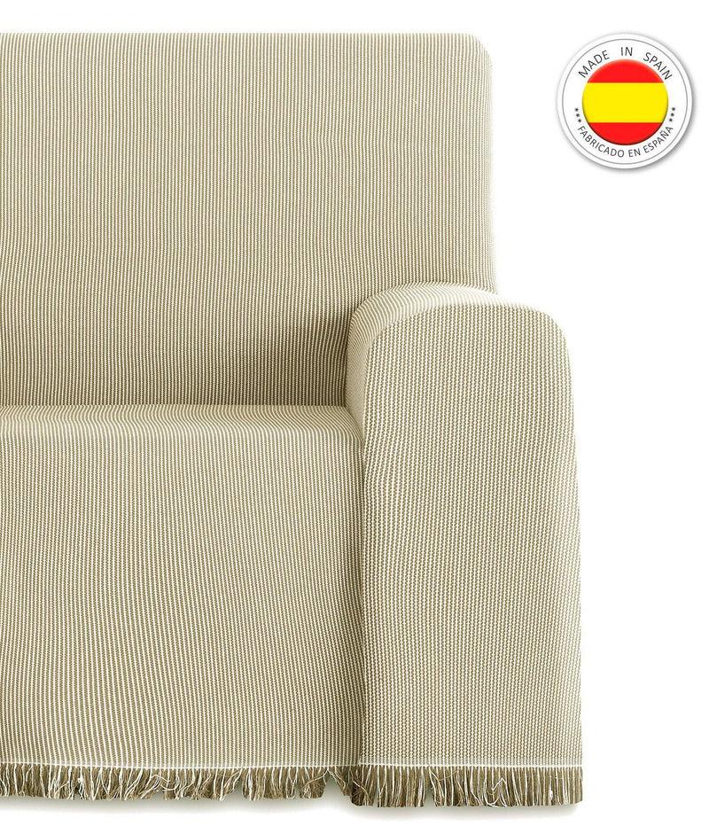 Eiffel Textile Pack 2 Plaid Multiusos Paul. Sofá Y Cama