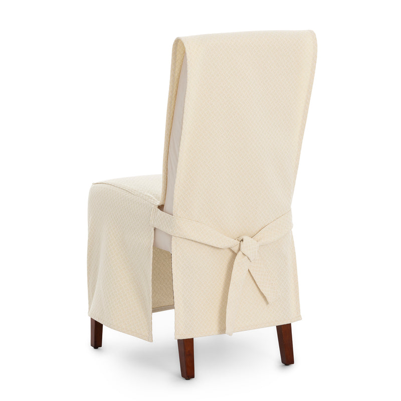 Eiffel Textile Pack 2 Unidades Funda De Silla Universal Jacquard Respaldo Lazo Modelo Francesca