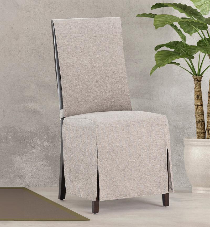 Eiffel textile Pack 2 Unidades Funda de Silla Universal Respaldo Lazo Modelo Brisa