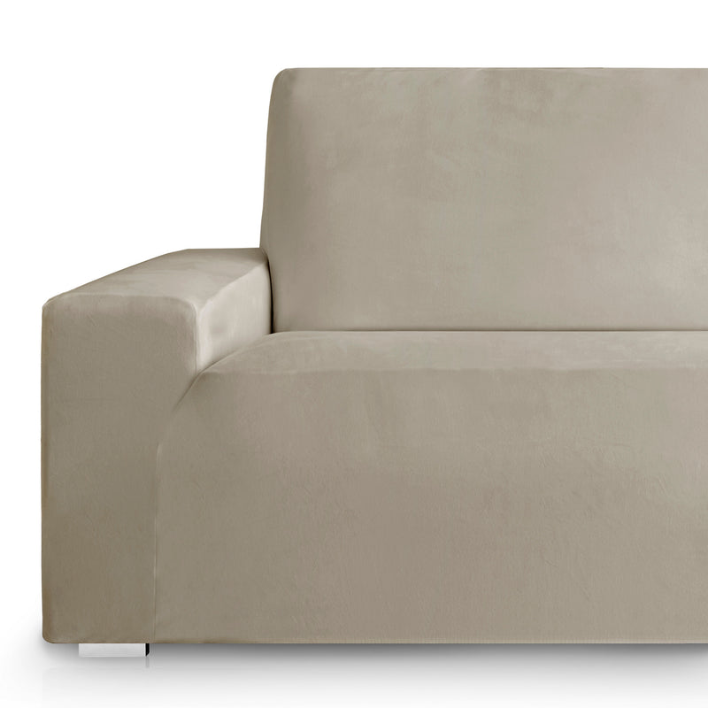 Eiffel Textile Pack Básico Viste Y Decora Tu Sofá - Funda Velvet + Plaid Mulitusos Nido Abeja