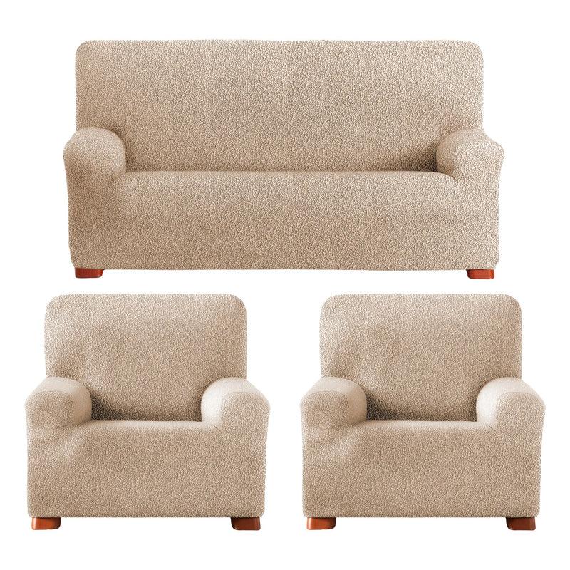 Eiffel Textile Pack De Funda Sofá Bielástica Roc Set 3+1+1 Plazas