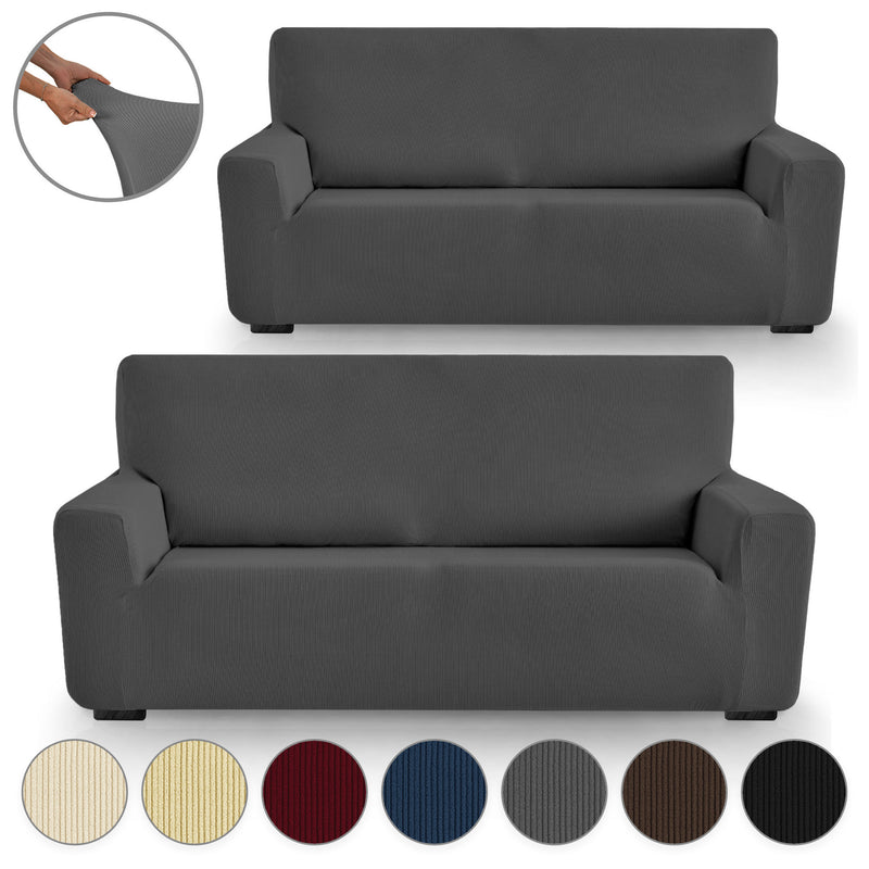 Eiffel textile Pack de Funda Sofá Elástica Milan. Set 3+2 Plazas