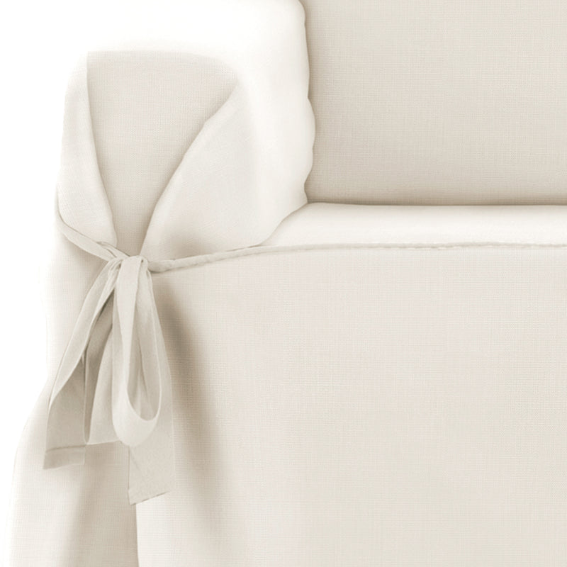 Eiffel Textile Protector Cubre Sillón Eysa 1 Plaza Modelo Levante Lazos