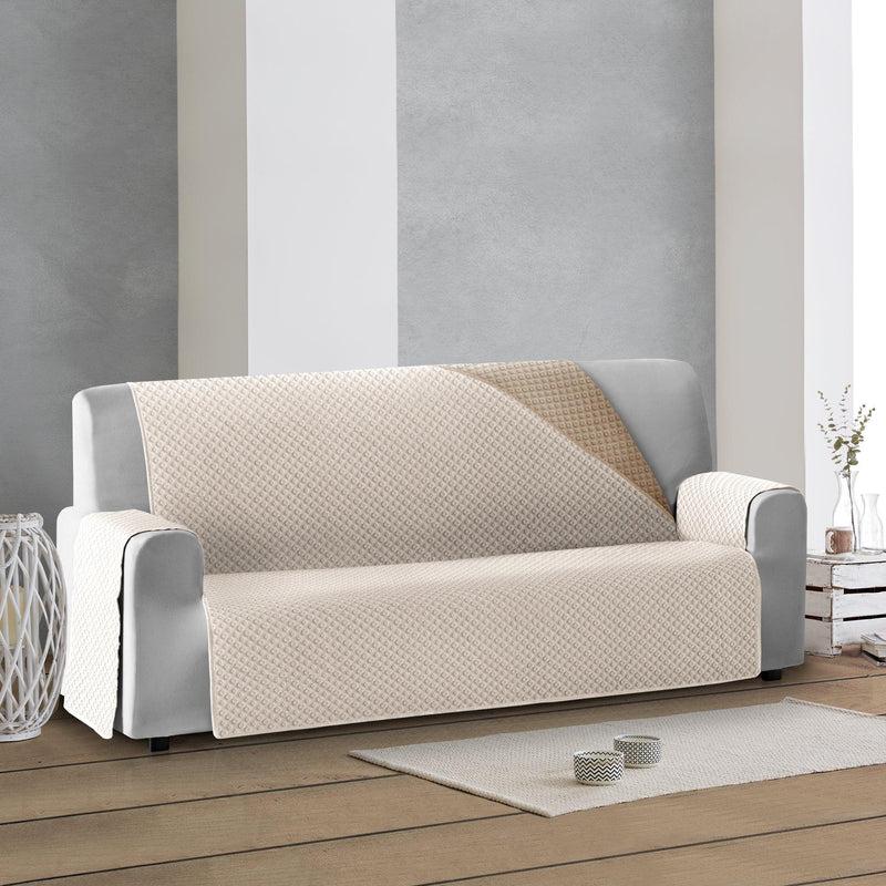 Eiffel Textile Protector Cubre Sofá Acolchado Reversible Círculos