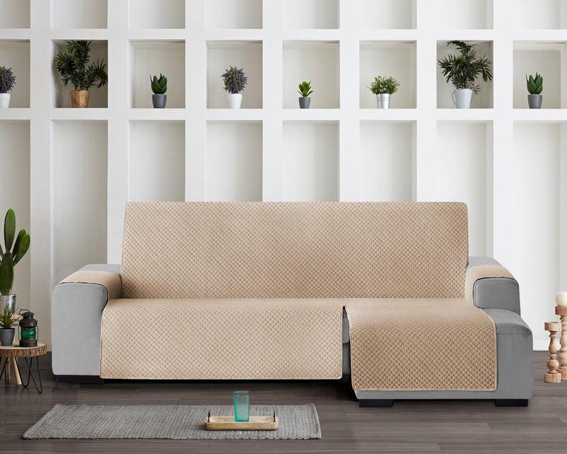 Eiffel textile Protector Cubre Sofá Chaise Longue Acolchado Círculos