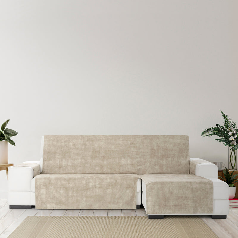 Eiffel Textile Protector Cubre Sofá Chaise Longue Impermeable Antimanchas Terciopelo Turin