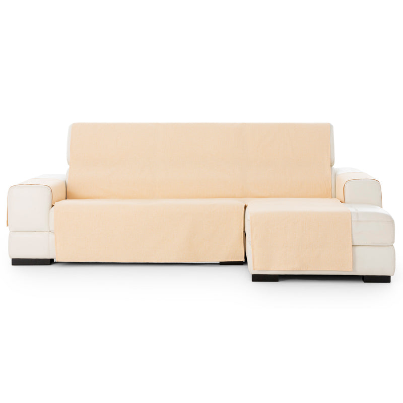 Eiffel Textile Protector Cubre Sofá Chaise Longue Modelo Aqua Diseño Rayas