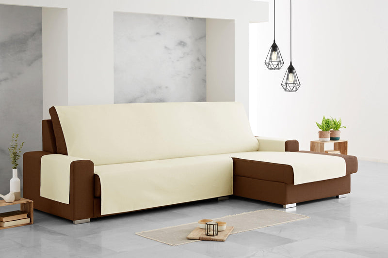 Eiffel textile Protector Cubre Sofá Eysa Chaise Longue Modelo Valencia