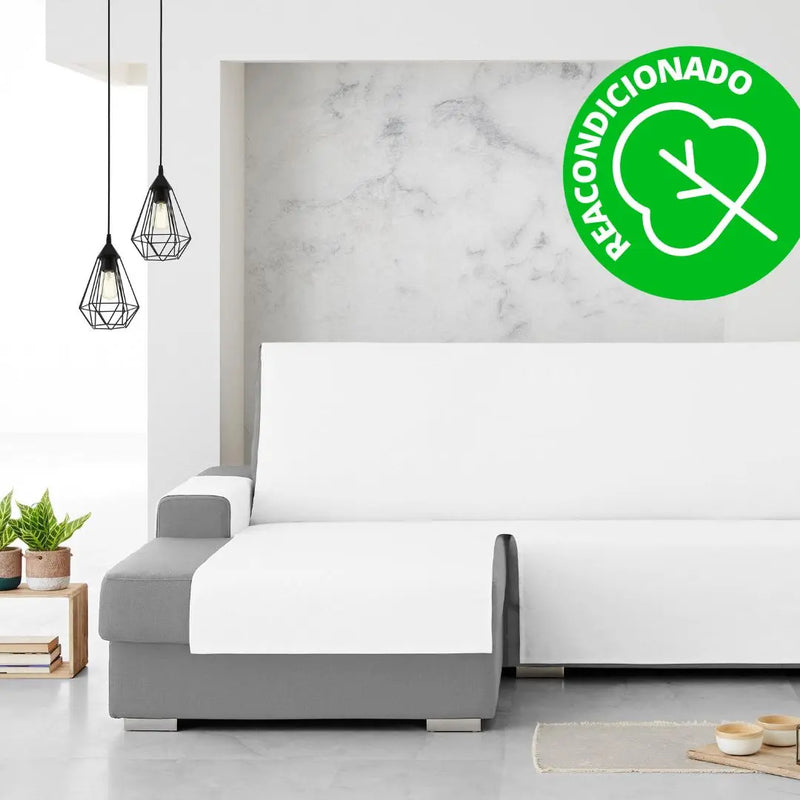 Eiffel textile Protector Cubre Sofá Eysa Modelo Valencia 240 cm Izquierda Blanco (REACONDICIONADO A+)